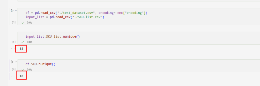 Data -QA-with-Python-Unique-SKU-count 