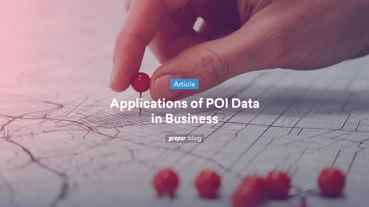 applications of poi data