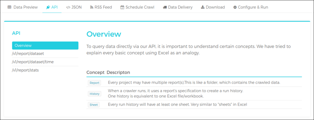 scr Api overview