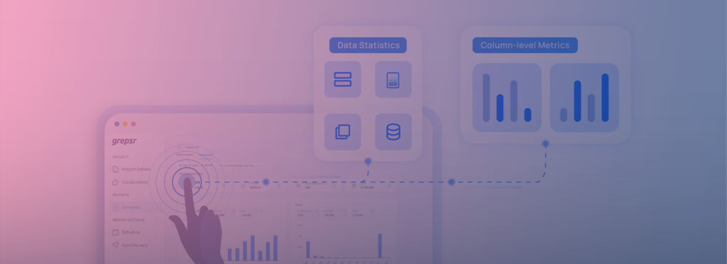 Grepsr Data Profiler Dashboard
