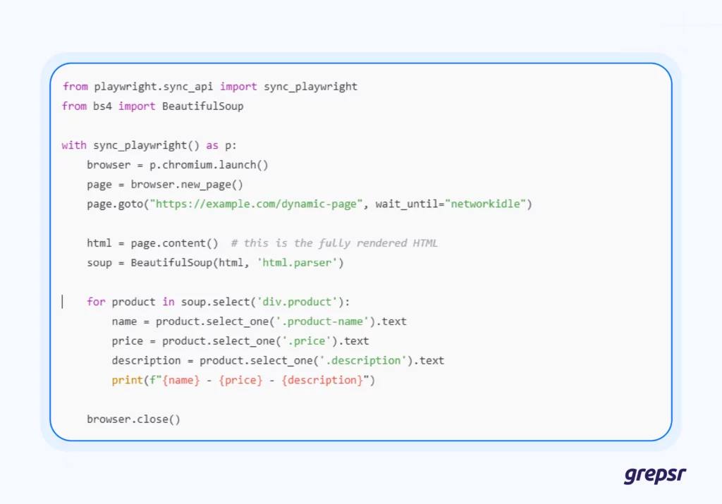 Web-Scraping-Workflow-with-Playwright 