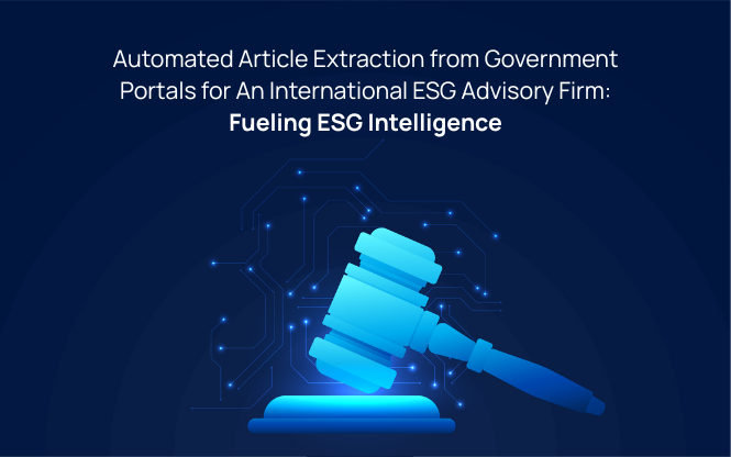 ESG data extraction