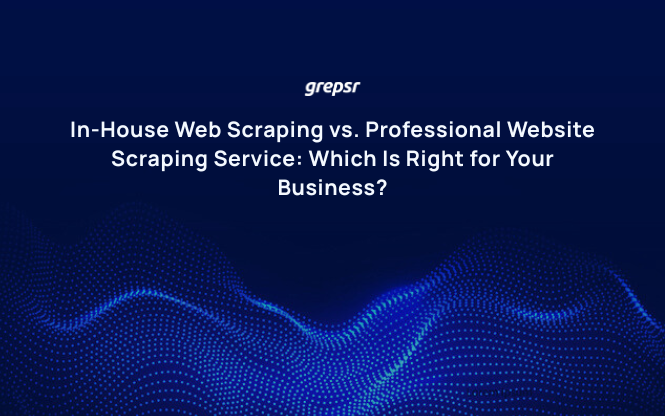 In-House Web Scraping vs. Professional Website Scraping Service: Which Is Right for Your Business?