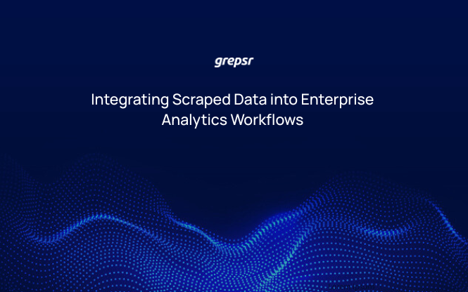 Integrating Scraped Data into Enterprise Analytics Workflows