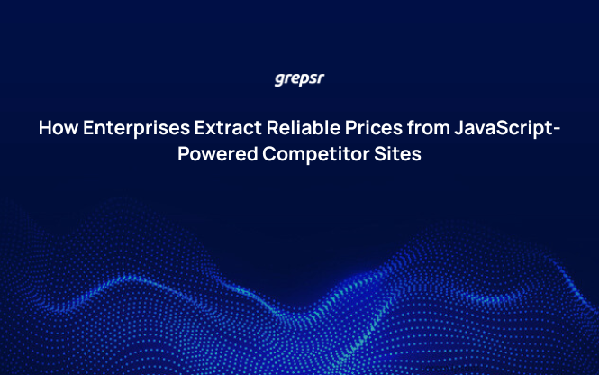 How Enterprises Extract Reliable Prices from JavaScript-Powered Competitor Sites