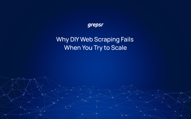 Why DIY Web Scraping Fails When You Try to Scale
