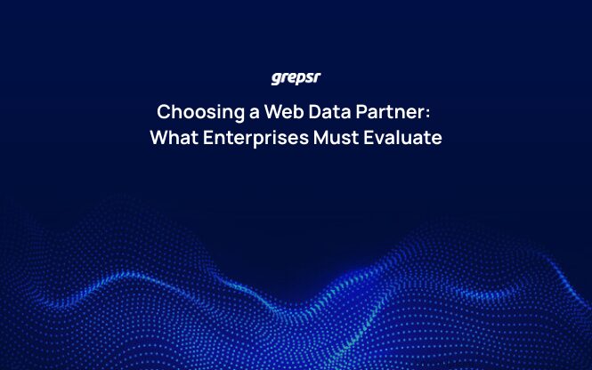 Choosing a Web Data Partner What Enterprises Must Evaluate