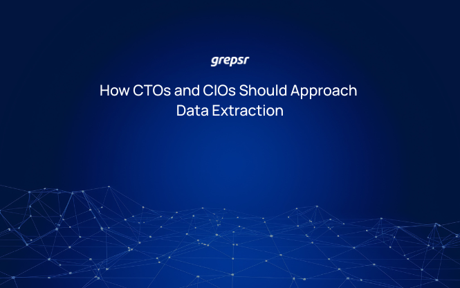 How CTOs and CIOs Should Approach Data Extraction