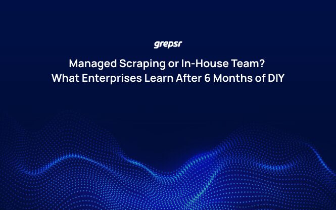 Managed Scraping or In-House Team? What Enterprises Learn After 6 Months of DIY
