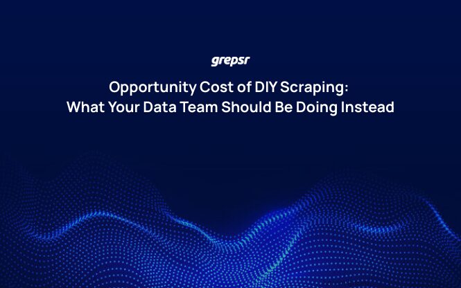 Opportunity Cost of DIY Scraping: What Your Data Team Should Be Doing Instead