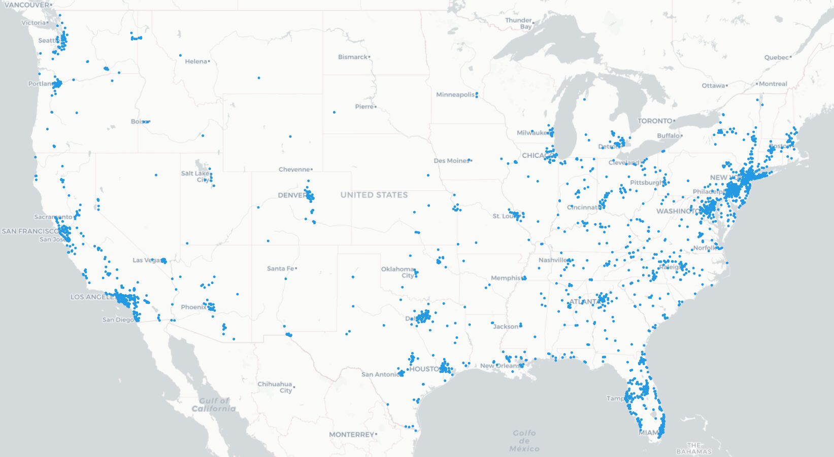 Sf Labcorp Map Labcorp Locations across the US in 2026 | Grepsr