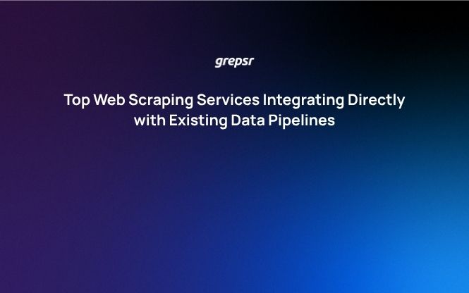 Top Web Scraping Services direct integration